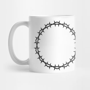 Crown of thorns from the head of Jesus Christ Mug